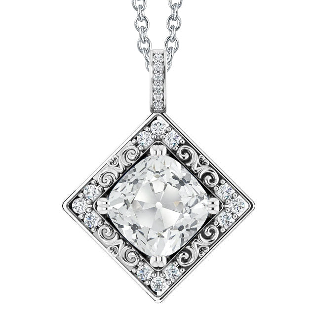 Brillant Pendentif 5 carats – vue principale