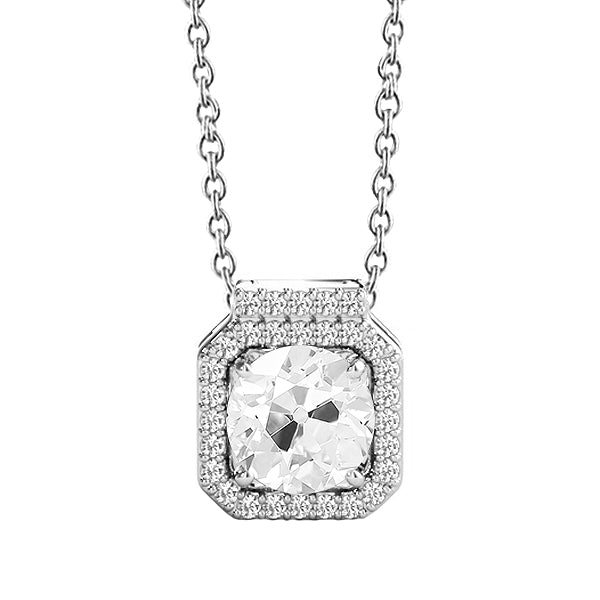 Luxueux Pendentif Goutte 3 carats – vue principale