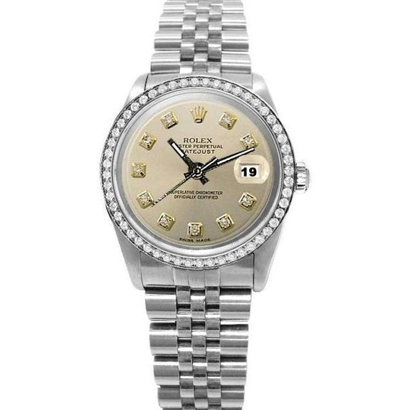 Rolex Date Just cadran lunette Datejust montre