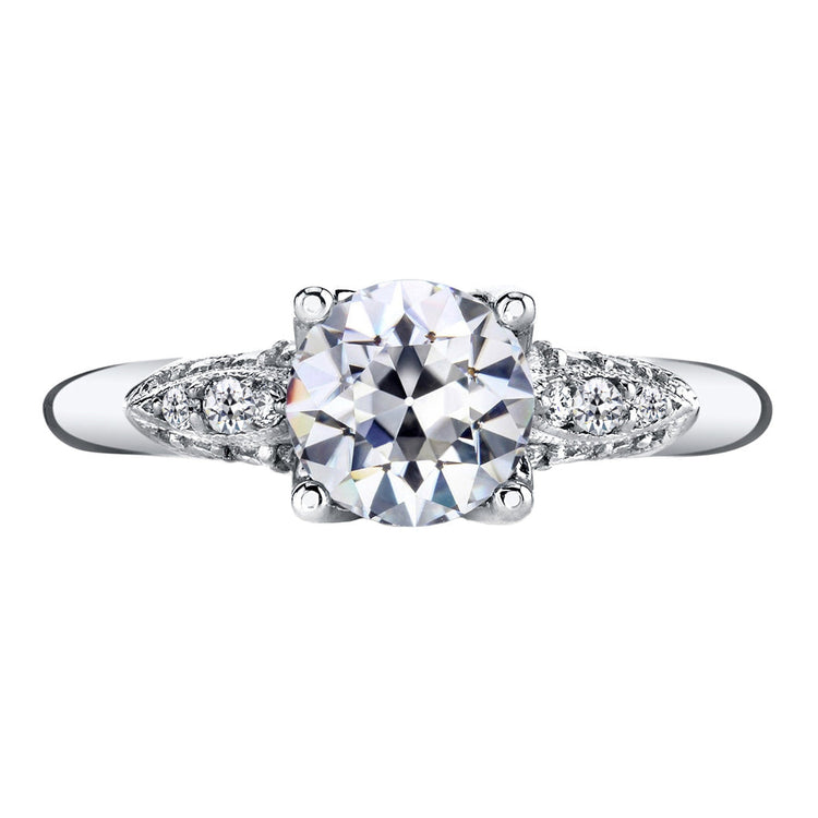 Artisanal Bague de Fiançailles 2,50 carats – vue principale