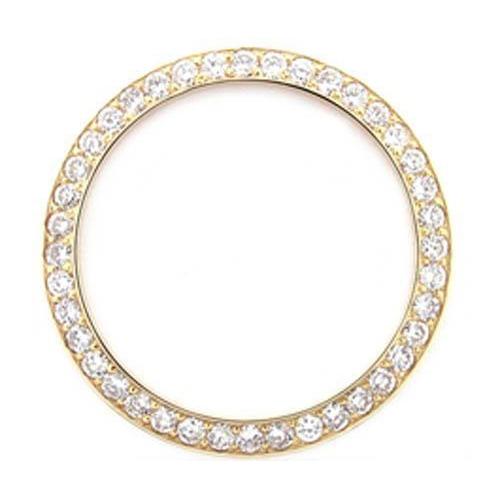 Lunette en Naturel diamant de 1 carat de 26 mm pour s'adapter à une montre Rolex Datejust ou Date ou President