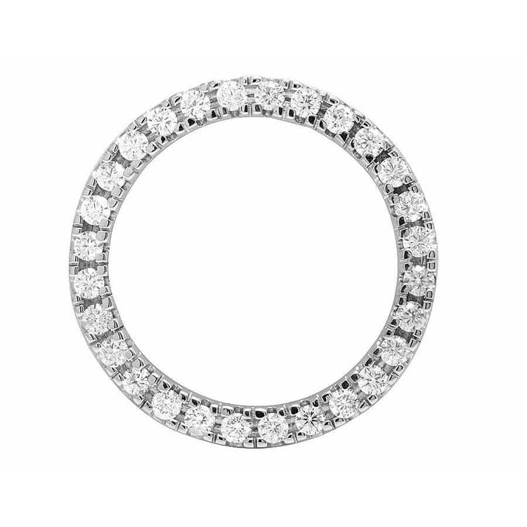 Lunette en Naturel diamant rond de 4,75 ct pour s'adapter à la montre pour homme Datejust President 36 mm