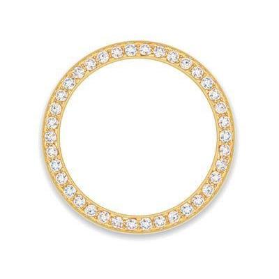 Lunette en Naturel diamant ronde personnalisée de 2,25 ct pour s'adapter à la montre Datejust ou Date