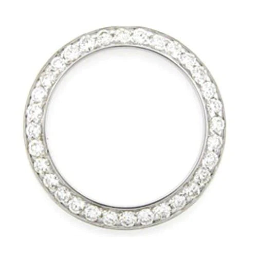 Lunette en Réel diamant personnalisée 3,5 ct pour montre Rolex Datejust 2 41 mm