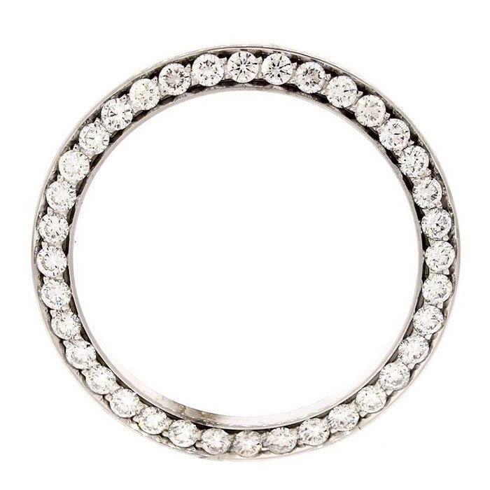 Lunette en Réel diamant personnalisée de 3,50 carats pour s'adapter à la montre Rolex Datejust & President