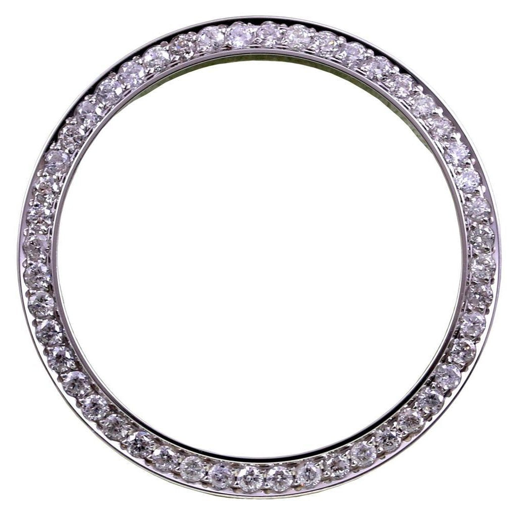 Lunette en diamant de 3,75 carats pour tous les modèles de montres Rolex Chopard Tudor Date