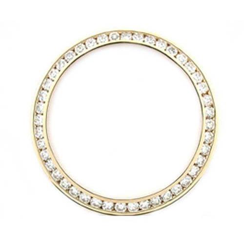 Lunette en diamant personnalisée de 2,50 carats et 26 mm pour montres Rolex Datejust President