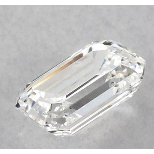 Diamant émeraude 5 carats, taille F, pureté VVS1, très bonne taille