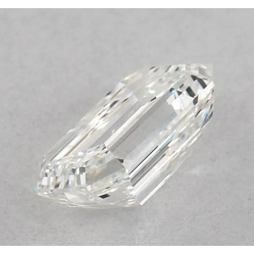 Diamant émeraude de 2,25 carats, non serti, couleur F, pureté VS1, très bonne taille