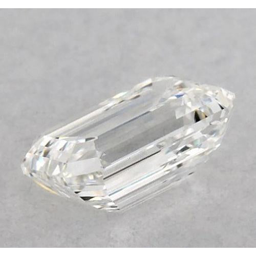 Diamant émeraude 3 carats, non serti, couleur F, pureté VS1, très bonne taille
