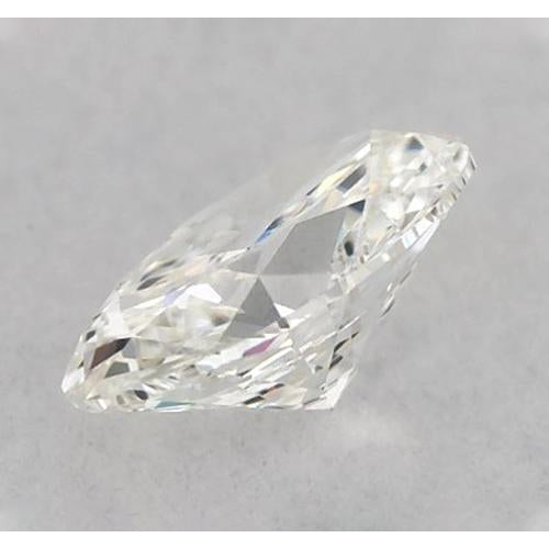 Diamant ovale de 3,5 carats, taille E, pureté VVS1, très bonne taille