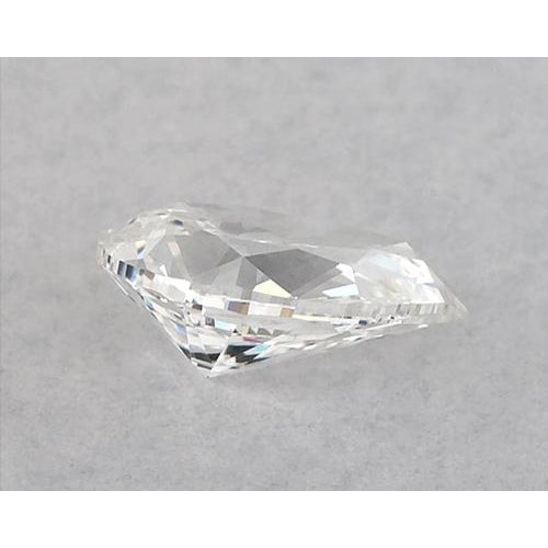 Diamant poire de 2 carats, non serti, pureté E, VVS1, très bonne taille