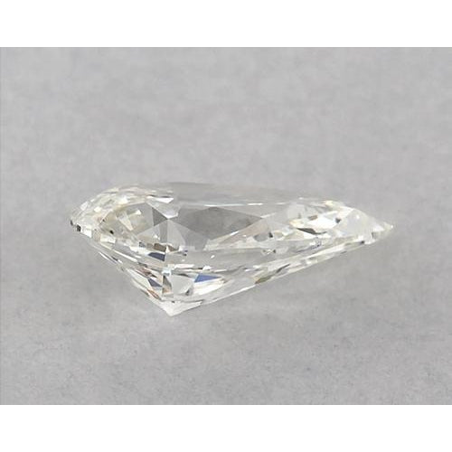 Diamant poire de 1,75 carat, non serti, couleur F, pureté VVS1, très bonne taille