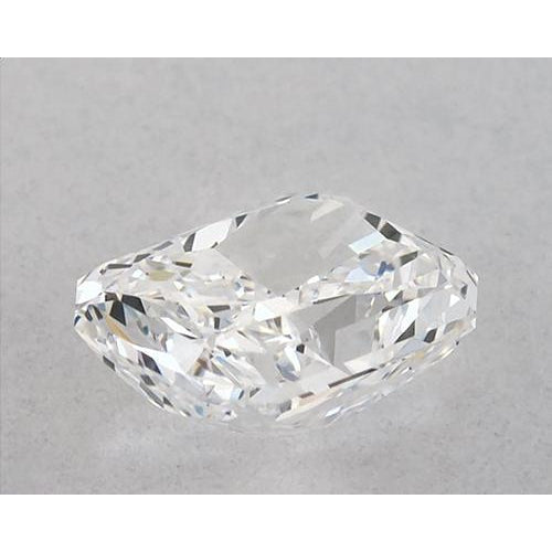 Diamant de 2,75 carats, taille radiant, taille EVVS1, taille très bonne, taille non sertie