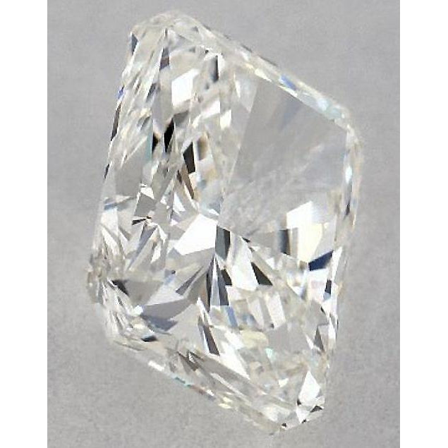 Diamant de 4,5 carats, taille radiant, non serti, couleur F, pureté VS1, très bonne taille