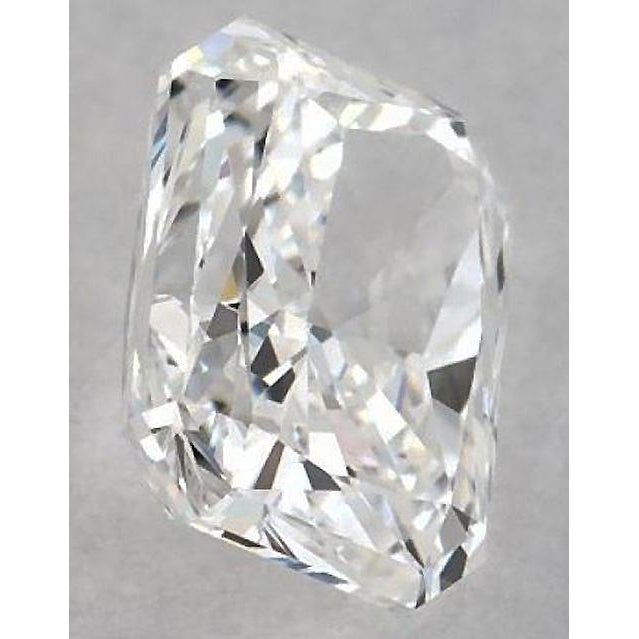 Diamant de 3,25 carats, taille radiant, non serti, couleur F, pureté VS1, très bonne taille