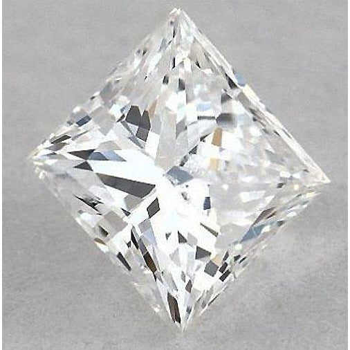 Diamant taille princesse 4,5 carats, pureté F, qualité VS1, taille excellente