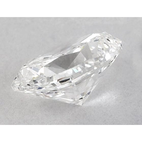 Diamant ovale de 1 carat, non serti, couleur F, pureté VS1, très bonne taille