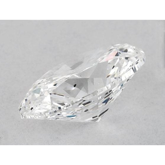 Diamant ovale de 4,5 carats, non serti, couleur F, pureté VVS1, très bonne taille