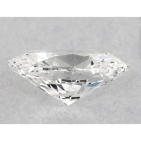 Diamant ovale de 4 carats, non serti, couleur F, pureté VS1, très bonne taille