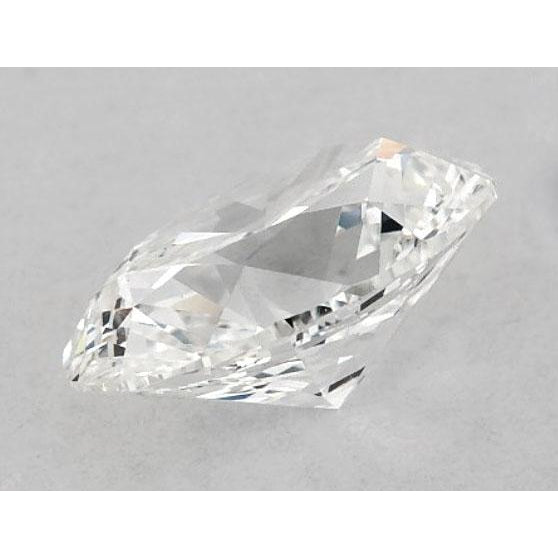 Diamant ovale de 5 carats, non serti, couleur F, pureté VVS1, très bonne taille