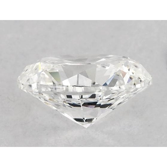 Diamant ovale de 4,75 carats, non serti, couleur F, pureté VS1, très bonne taille
