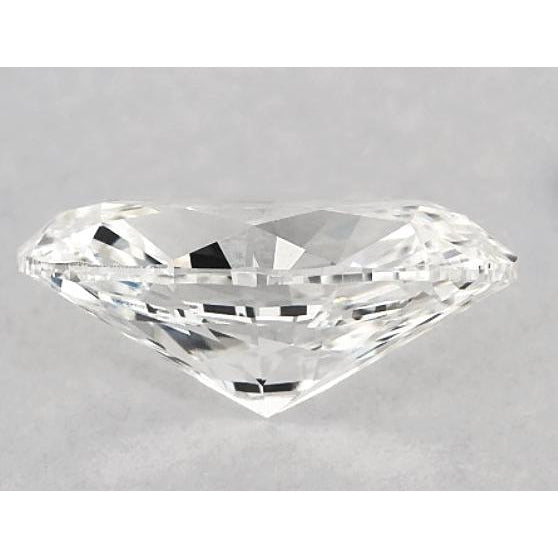 Diamant ovale de 5,5 carats, non serti, couleur F, pureté VS1, très bonne taille