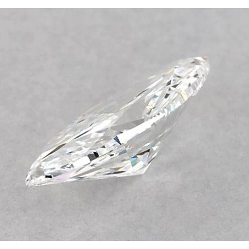 Diamant marquise de 2,5 carats, non serti, couleur F, pureté VS1, très bonne taille