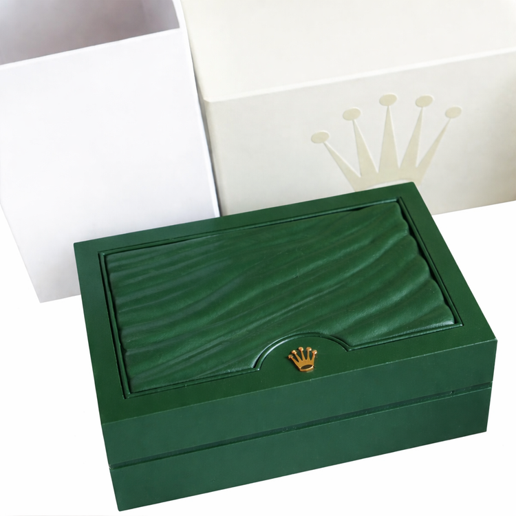 Montre Rolex Datejust 31 mm en acier inoxydable avec cadran lumineux vert menthe