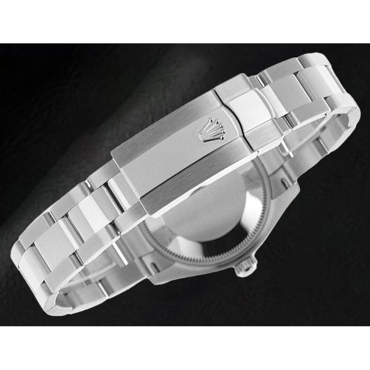 Montre pour homme Rolex Datejust 31 en acier nacre et or blanc