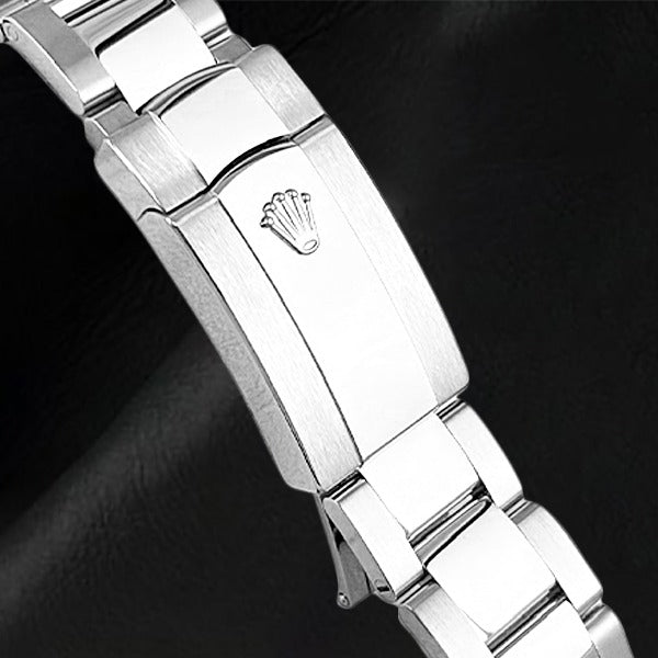 Montre Rolex 126300 Datejust 41 mm en acier inoxydable avec cadran lumineux romain gris