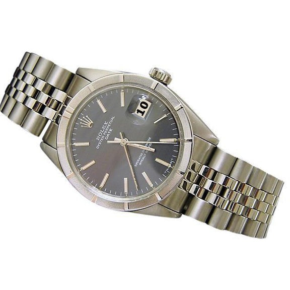 Montre Rolex Date en acier inoxydable
