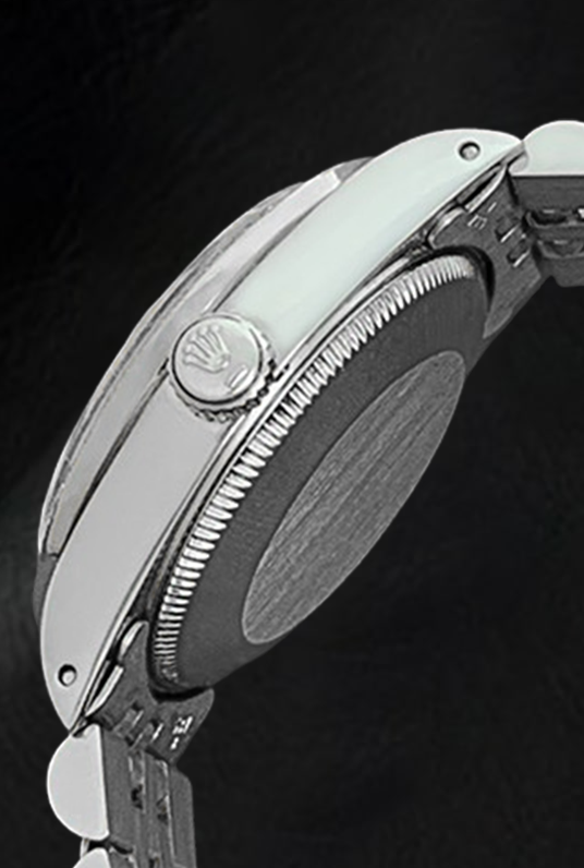 Montre Rolex Datejust 31 mm en acier inoxydable avec cadran en diamant blanc ou nacre