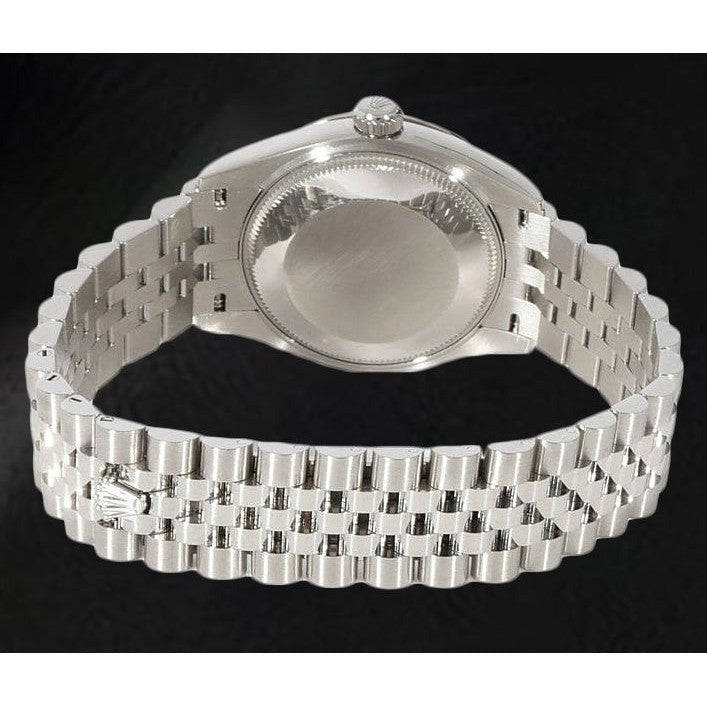 Montre Rolex Datejust 31 mm pour femme, argentée et lumineuse
