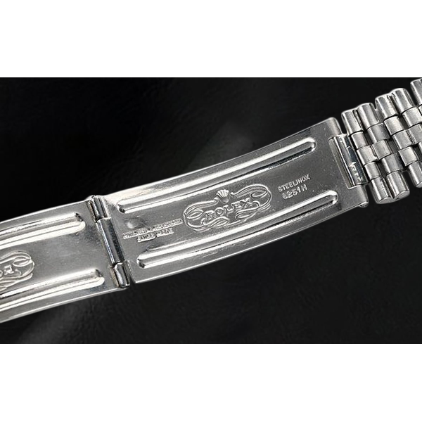 Montre Rolex Datejust 36 mm en acier inoxydable avec cadran saumon