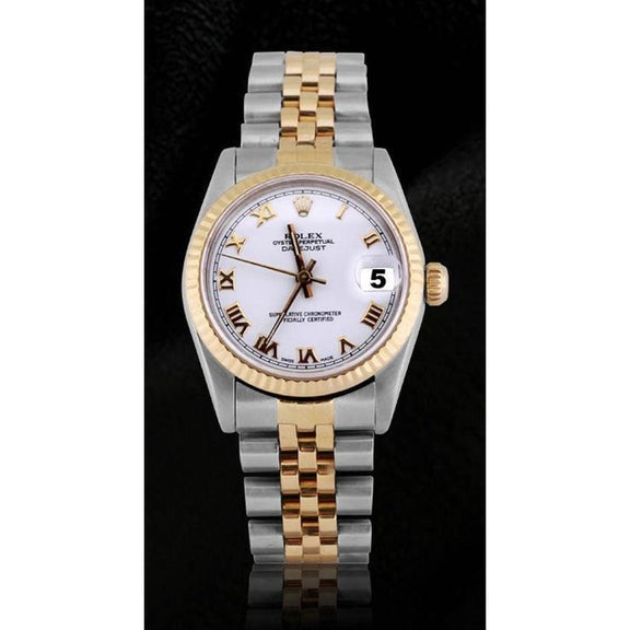 Montre Rolex Datejust de taille moyenne