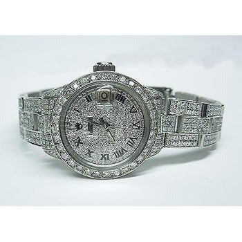 Montre Rolex Datejust pour femme de 12,5 ct, bracelet
