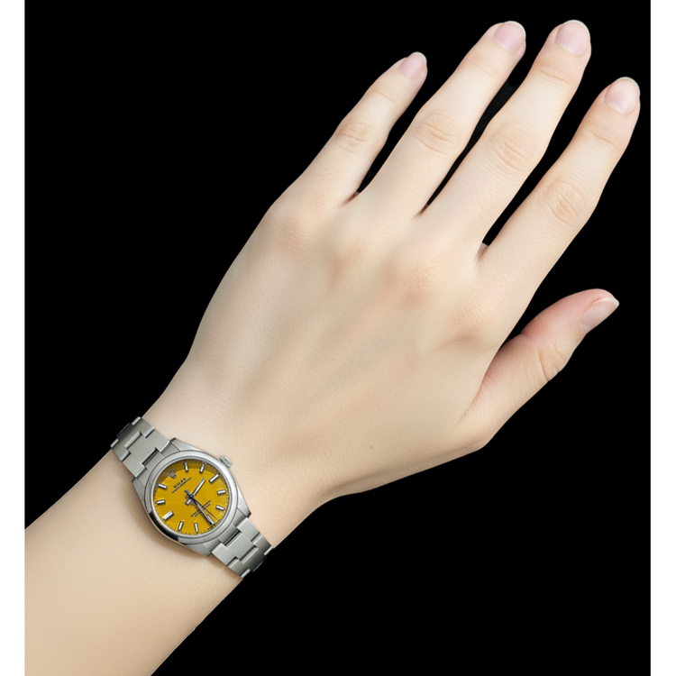 Montre Rolex Oyster Perpetual 31 mm en acier inoxydable pour femme P3