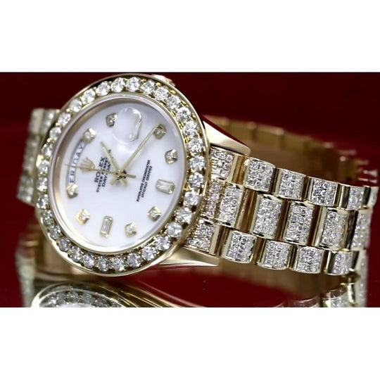 Montre Rolex Pearlmaster 10 ct. Or