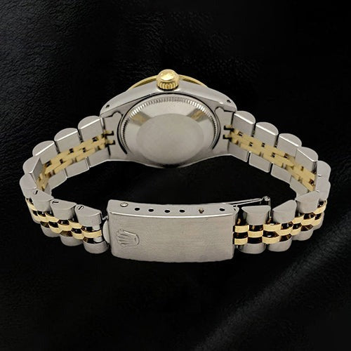 Rolex Date-just 26 mm en or jaune 18K et acier