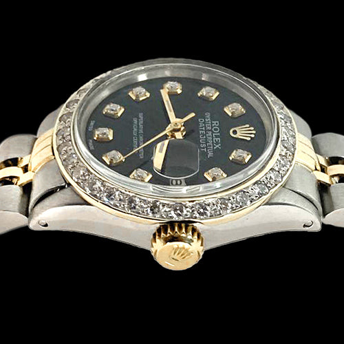 Montre pour femme Rolex Datejust 26 mm en or 18K et acier