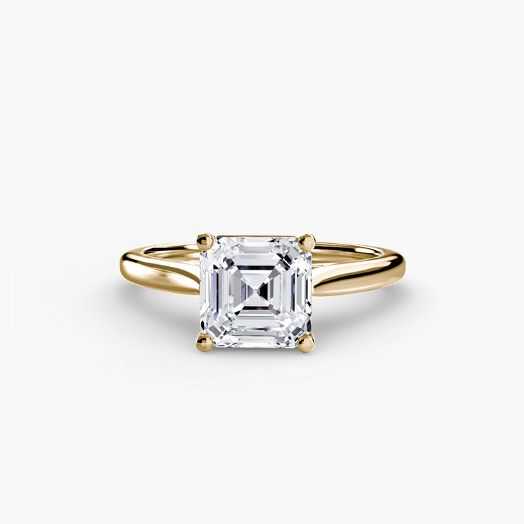 Diamant bague en Gold – gros plan