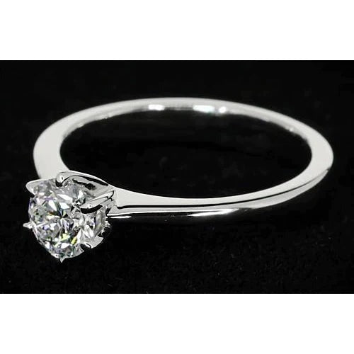Naturel Bague de Fiançailles Diamant Bande Fine 1 Carat