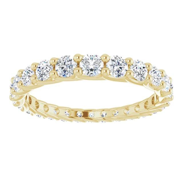 Naturel Diamond Eternity Band 1.30 Carats Treillis Sertissage Femme Bijoux Neuf