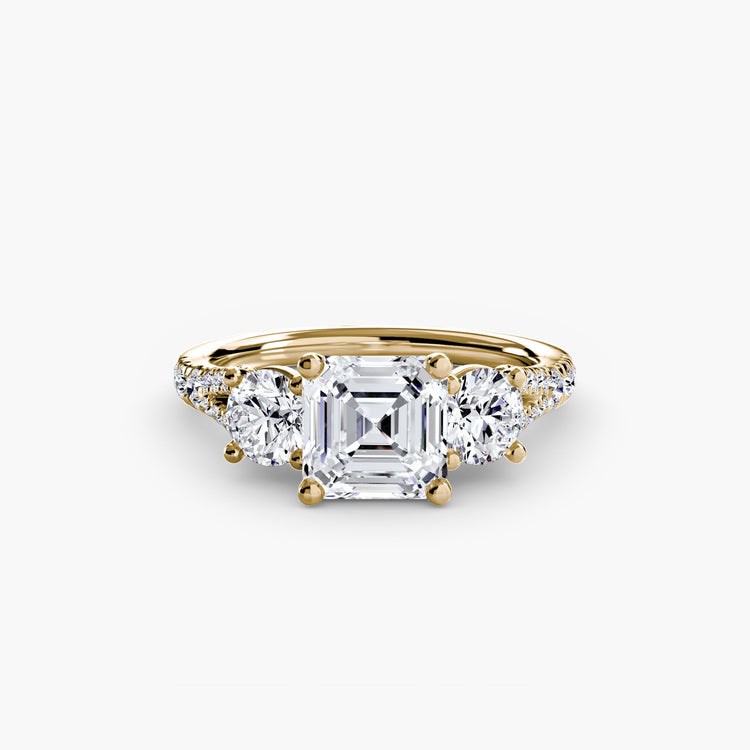 De luxe Diamant Fin Setting 0,77 carats – gros plan