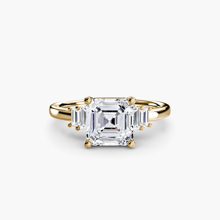 Diamant Setting 0,17 carats Gold – gros plan