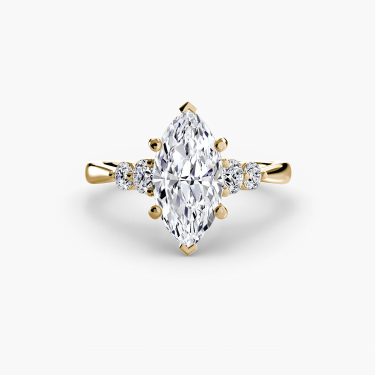 Fin Pierre Précieuse Setting carats – gros plan