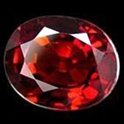 Taille Ovale Rubis bague en Gold – vue principale