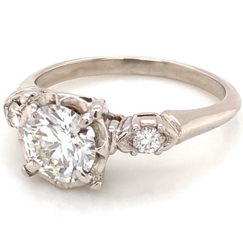 Réel Bague de Fiançailles Trois Pierres 2.60 Carats Serti 4 Griffes Femme