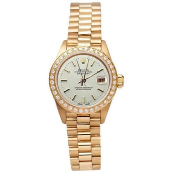 Regarder Lunette en diamant Rolex Datejust